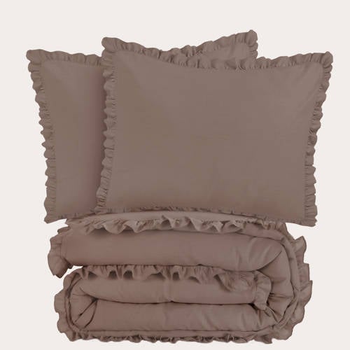 NOUS Living katoenen dekbedovertrek 2-persoons (200x220 cm) afbeelding