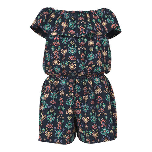 NAME IT KIDS playsuit – Donkerblauw/multicolor