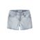 NAME IT KIDS regular denim short met sterren light blue bleached