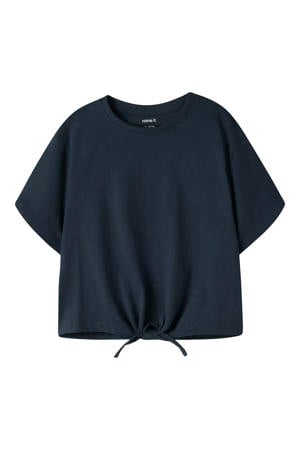T-shirt donkerblauw