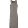 NAME IT KIDS gestreepte maxi jurk bruin