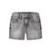 NAME IT KIDS denim regular short met strasssteentjes light grey denim