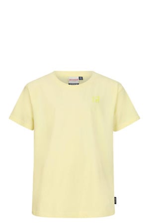 T-shirt lichtgeel