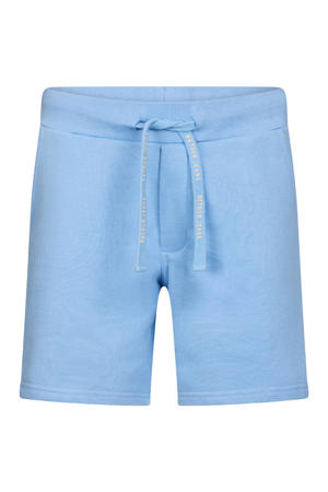 regular waist sweatshort lichtblauw