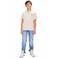 Retour Jeans T-shirt met backprint crème