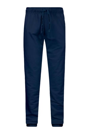 regular sweatpants donkerblauw