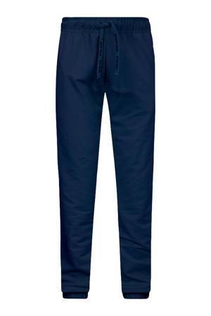 regular sweatpants donkerblauw