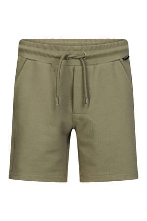 regular waist sweatshort groen