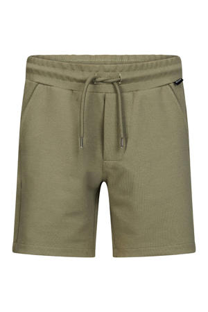 regular waist sweatshort groen