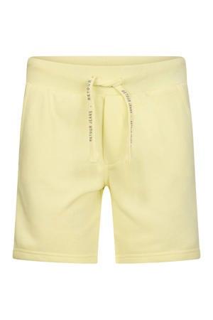 regular waist sweatshort lichtgeel