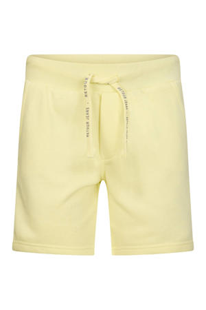 regular waist sweatshort lichtgeel