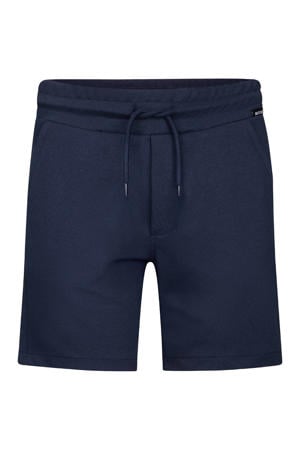 regular waist sweatshort donkerblauw