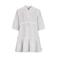 Retour Jeans midi jurk wit