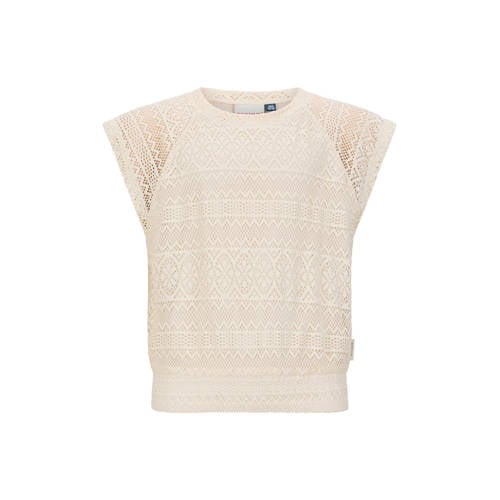 Retour Jeans mouwloze top beige afbeelding