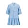 Retour Jeans midi jurk lichtblauw