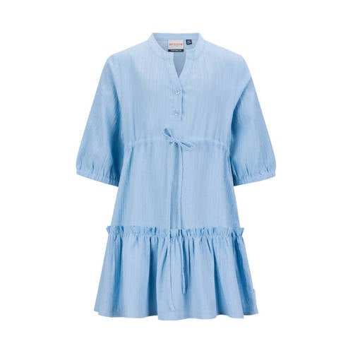 Retour Jeans midi jurk lichtblauw afbeelding