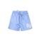 Retour Jeans relaxed regular waist gestreepte casual short lichtblauw