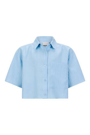 blouse lichtblauw