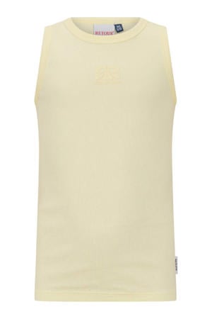 tanktop lichtgeel