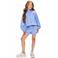 Retour Jeans gestreepte longsleeve lichtblauw