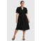 GREAT LOOKS midi jurk zwart