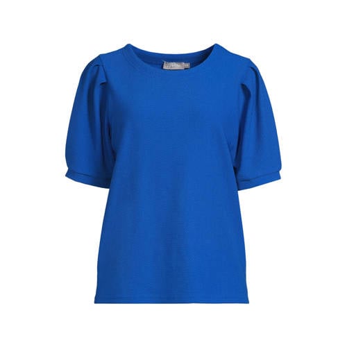 Geisha top blauw afbeelding