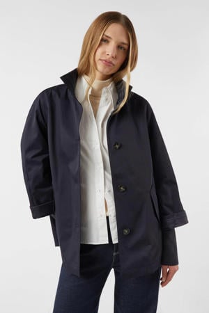 trenchcoat marineblauw