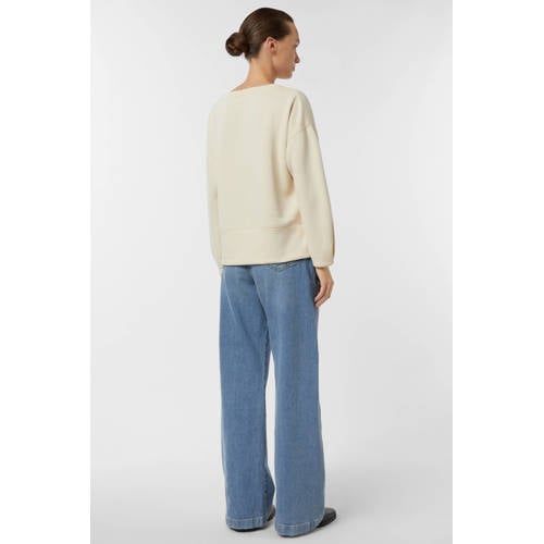 comma sweater beige afbeelding