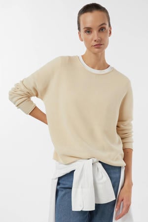 pullover ecru