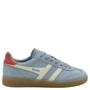 Viper suède sneakers lichtblauw