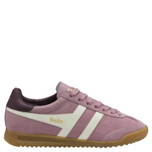 Torpedo suède sneakers lichtroze