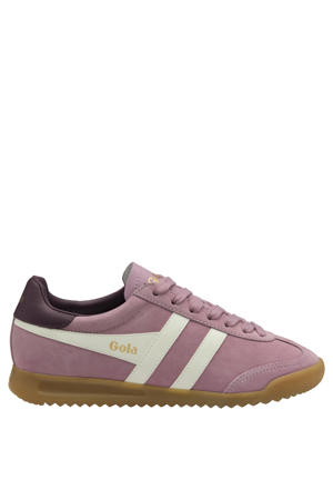 Torpedo suède sneakers lichtroze