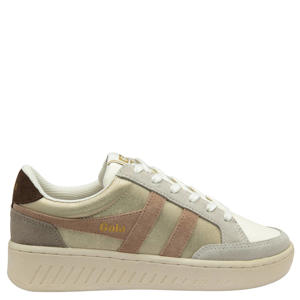 Superslam blaze leren sneakers goud/camel