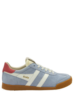 Elan suède sneakers lichtblauw