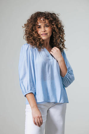 top blauw
