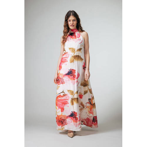 LabeL DOT gebloemde maxi jurk multi afbeelding