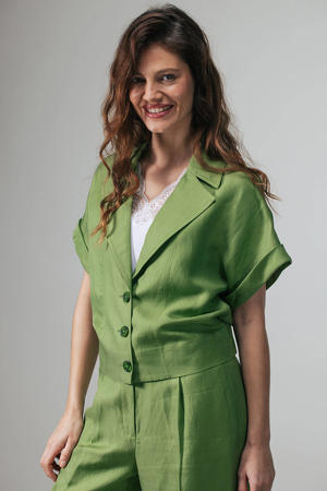 regular blazer groen