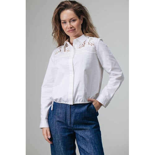 LabeL DOT blouse ecru afbeelding