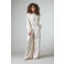 LabeL DOT high waist palazzo broek ecru