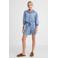 Geisha relaxed high waist casual short lichtblauw