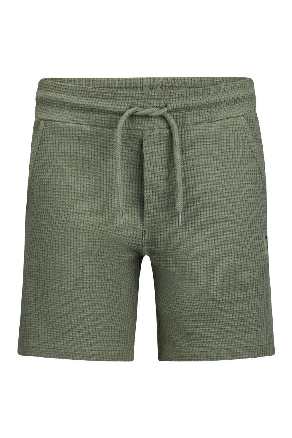 Groene jongens Retour Jeans regular waist casual short van katoen met effen