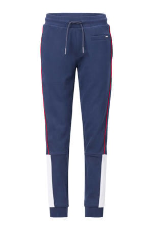 regular waist sweatpants donkerblauw