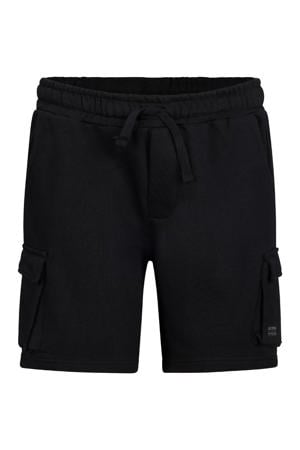 regular waist sweatshort zwart