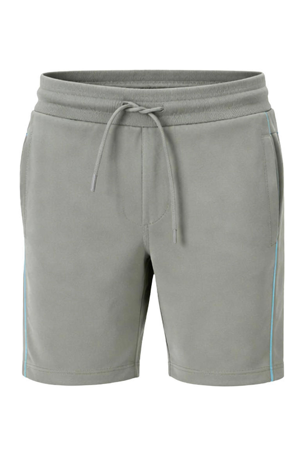 Groen en lichtblauwe jongens Retour Jeans regular waist casual short van polyester met meerkleurige print