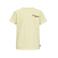 Retour Jeans T-shirt met backprint lichtgeel