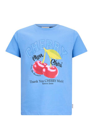 T-shirt lichtblauw
