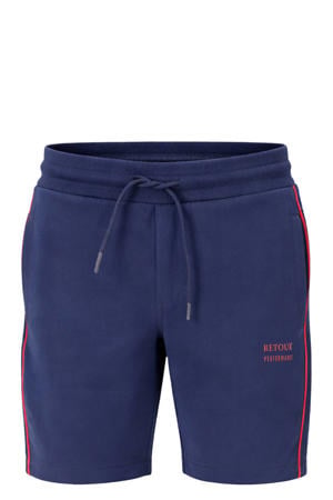 regular waist casual short donkerblauw