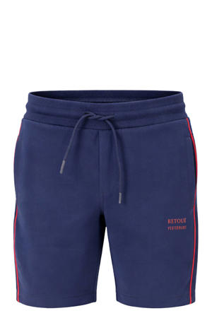 regular waist casual short donkerblauw