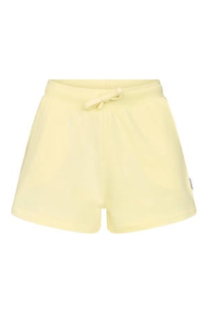 relaxed regular waist sweatshort lichtgeel