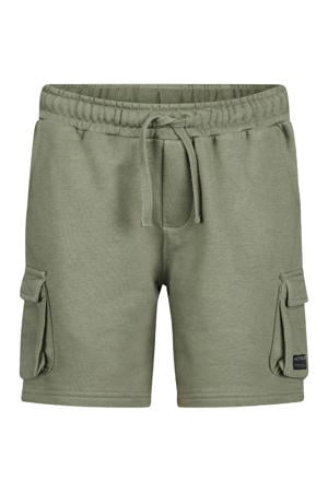 regular waist sweatshort groen